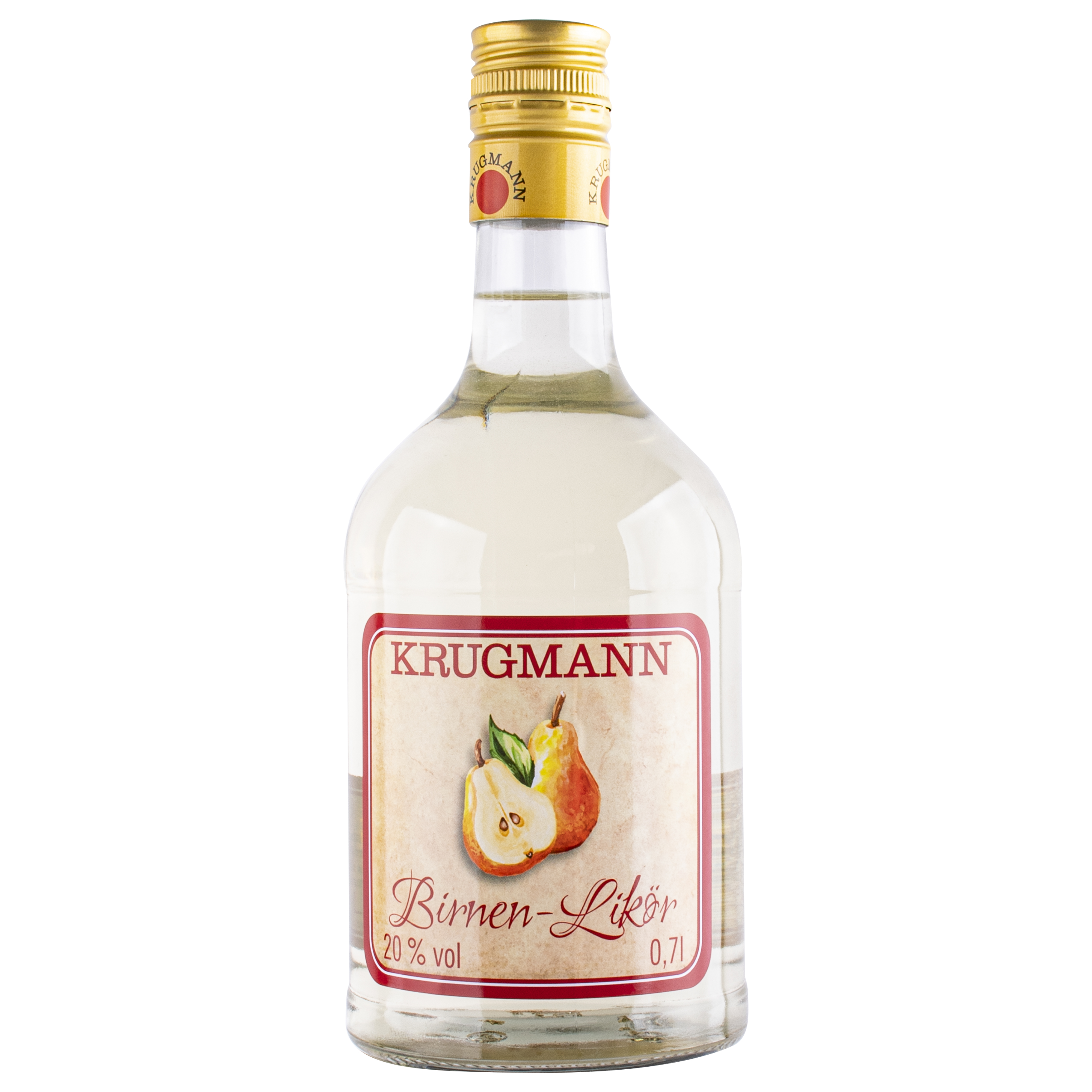 Krugmann Birnenlikör 0,7l 20% Vol. Krugmann Birnenlikör 0,7l 20% Vol.