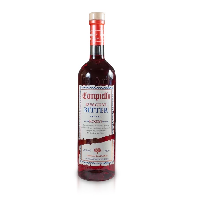 Campiello Bitter Rosso 700ml von Lazaris Distillery 22% Vol. Campiello Bitter Rosso 700ml von Lazaris Distillery 22% Vol.