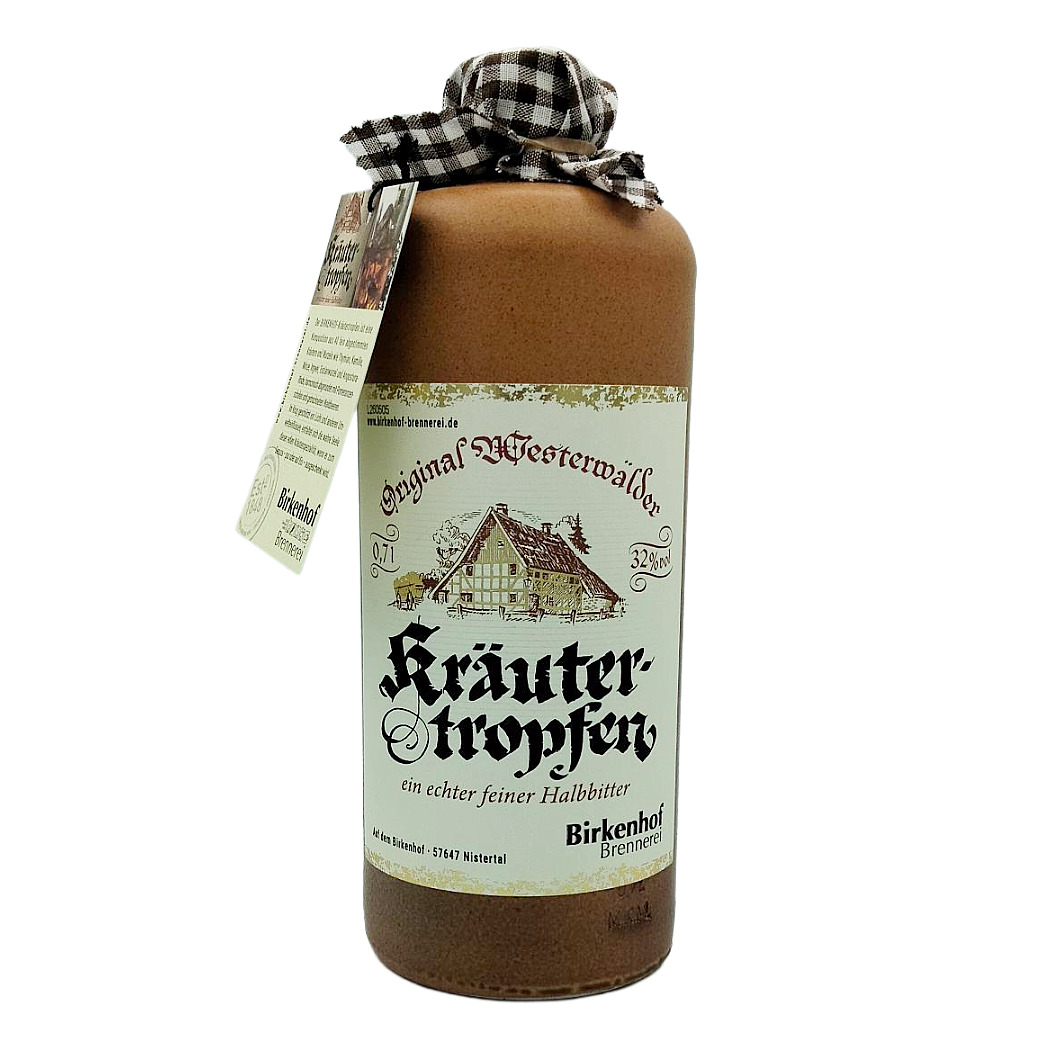 Westerwälder Kräutertropfen Birkenhof 0,7 l 32% Vol.