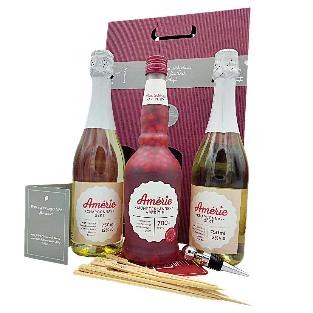 Sasse Amerie Münsterländer Aperitif Geschenkbox