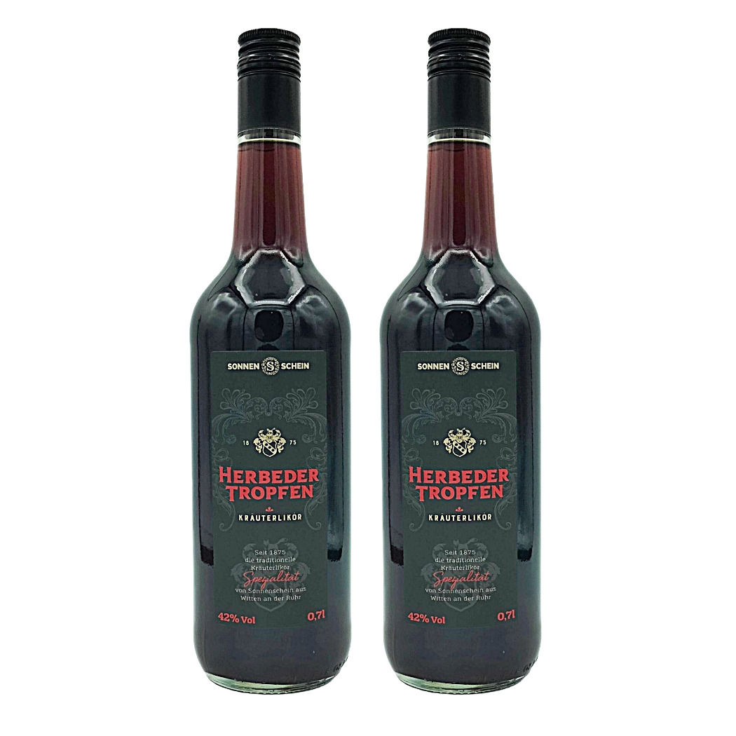 Herbeder Tropfen, 42% Vol. 2 x 0,7l