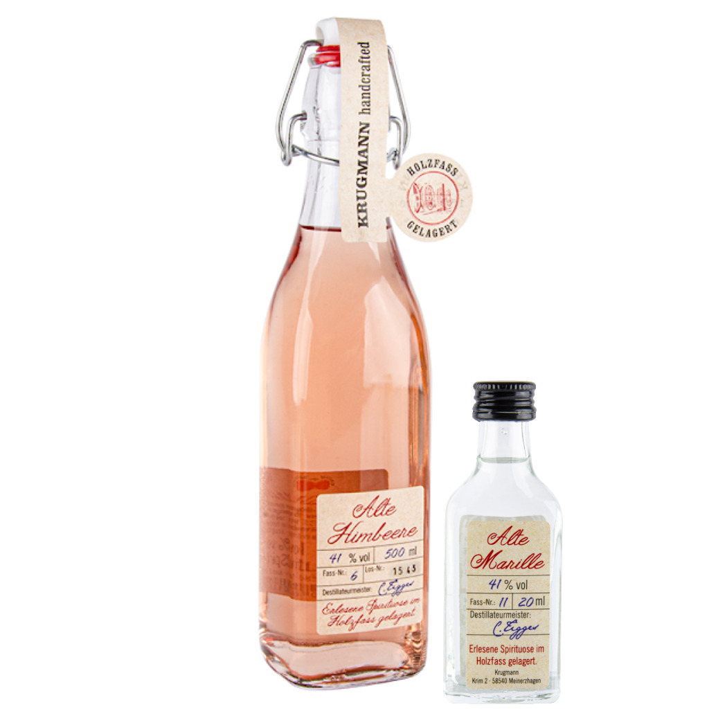 Krugmann Alte Himbeere mit Marillenminiatur