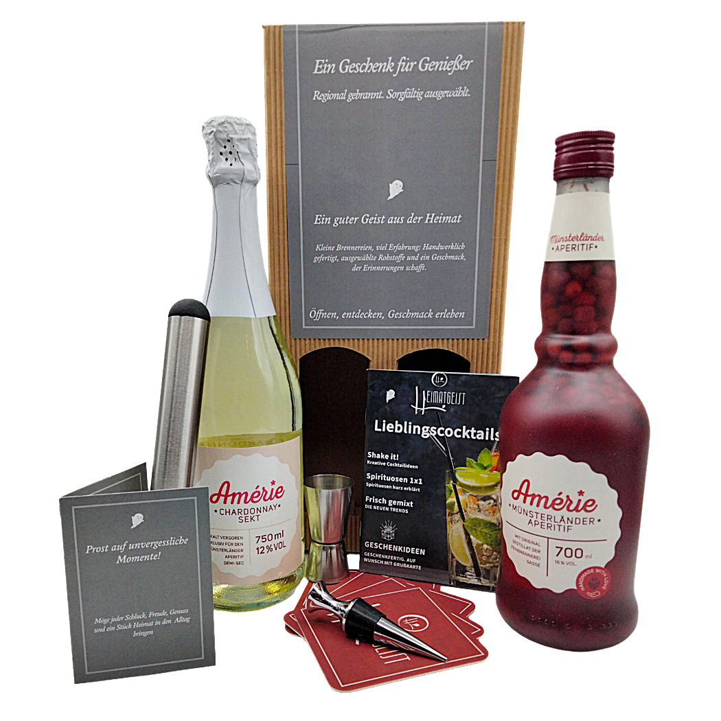 Sasse Amerie Münsterländer Aperitif Geschenkbox