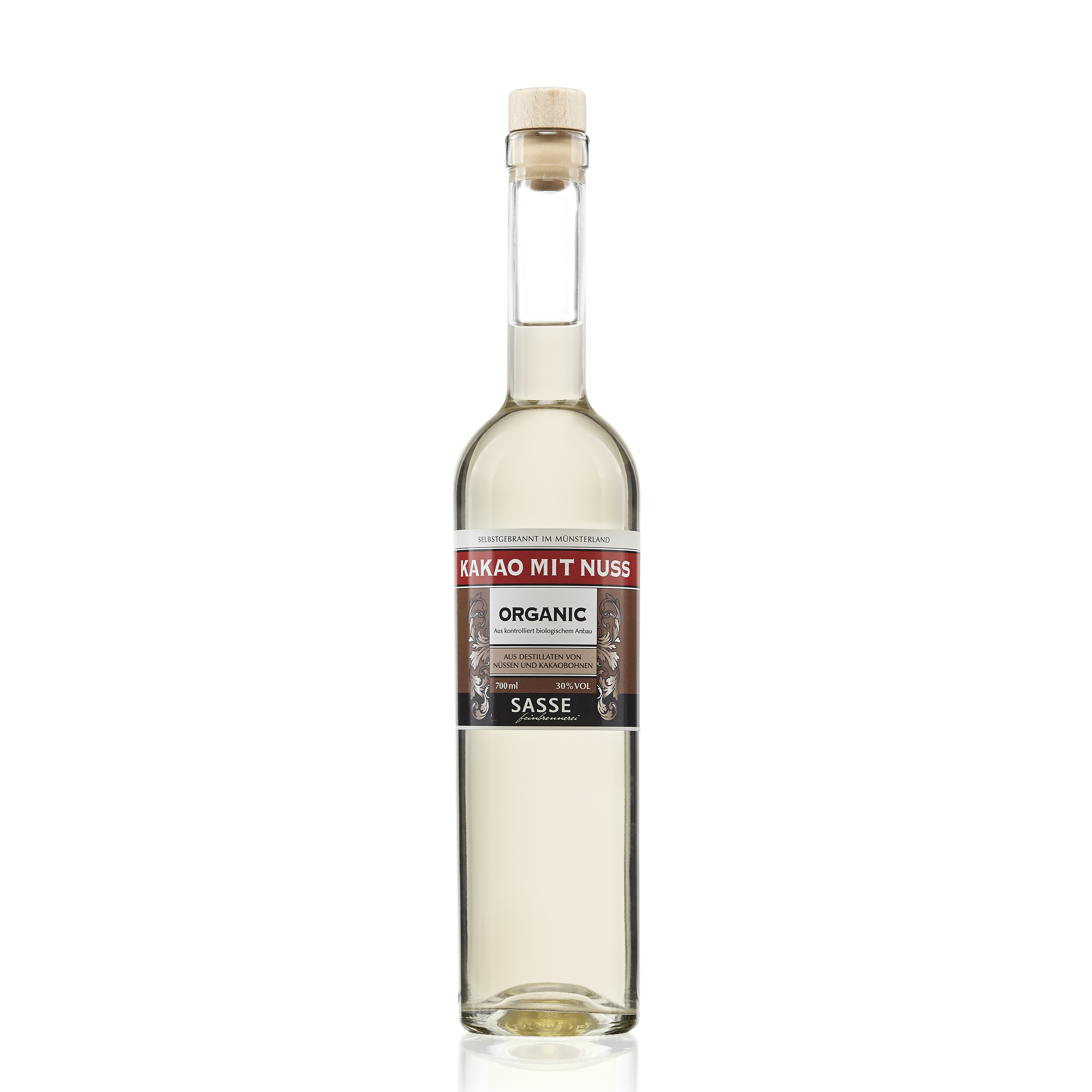 Kakao mit Nuss Likör 30% 0,7 ltr.
